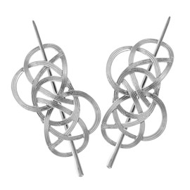 OHPHCALL Classical Hanfu Headdress Hair Stick 2pcs Retro Hairpin Elegant and Charming Women's Hair Accessories