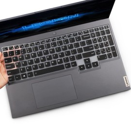 Keyboard Cover for Lenovo Legion Pro 7 7i 16", Legion 5 5i Pro, Legion 5 5i 5p 5pi 7i 15.6" 17.3" Gaming Laptop, Legion Slim 7 7i 15.6, IdeaPad 3 3i 15.6 Gaming, LOQ 15.6" 16" Keyboard Skin-Black