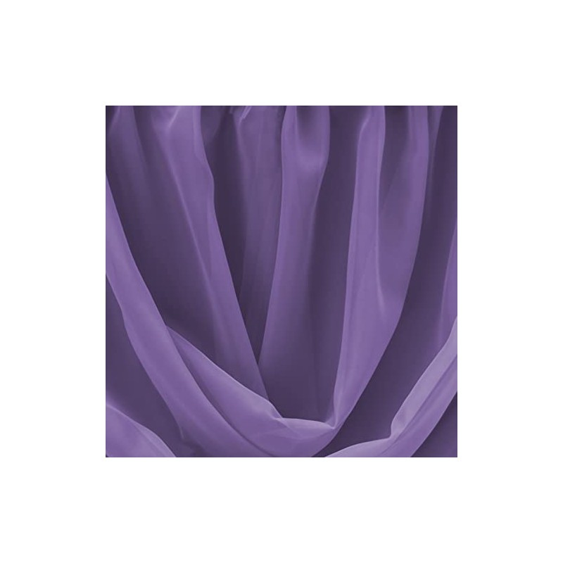 Plain Beaded Voile Swags Net Curtains Voile Swag Valance Pelmet