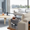 KINFAVOU Couch Caddy, Armchair caddy with Sofa Arm Tray, Non-Slip