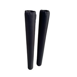 Tantrum Tow Ropes 36" Pair of Black Boat Trailer Guide Pole Pad and Cover - 900D Heavy Duty UV Fade Proof Canvas -Sold in Pairs - Made in USA