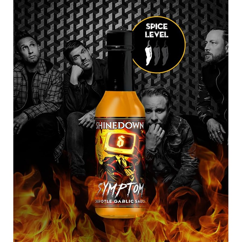 Torchbearer Sauces Shinedown's Taste of Madness Hot Sauce Variety 3