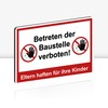 Eltern haften für ihre Kinder ! STROBO Signs, 30 x