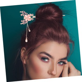 Mikinona Elegant Vintage Flower Hair Chopsticks Chinese Hair Pin Hair Stick Women Hair Stick Floral Hair Accessories for Women