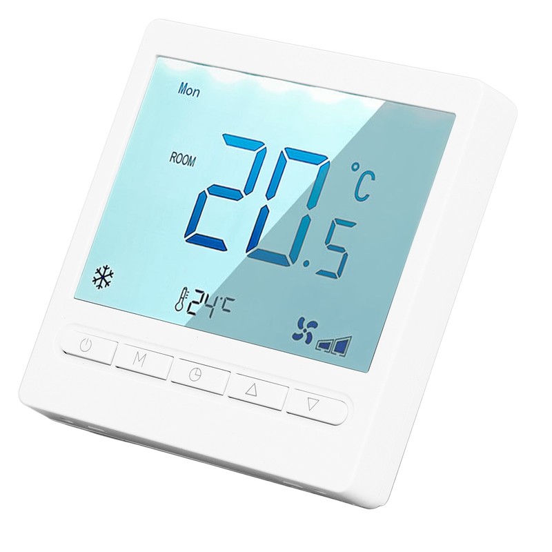 Programmable Thermostat High Accuracy Large Screen LCD Thermostat for Living