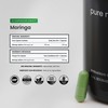 Organic Moringa Capsules - 1400mg High Potency Moringa Supplement -