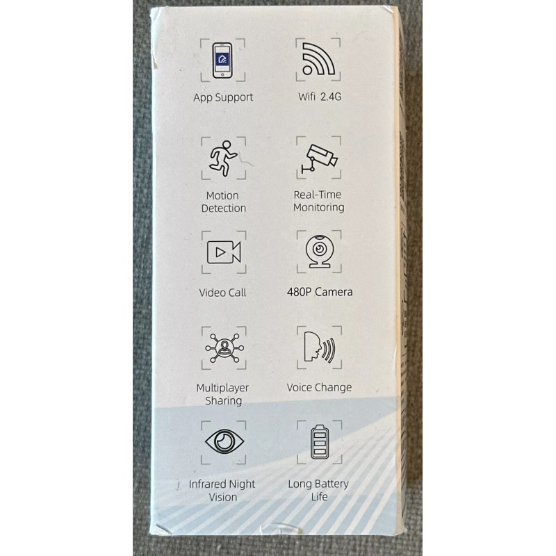 Unbranded BNIB Visualizable Wifi Smart Doorbell U9 Sealed 3600mAH Motion