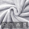 NovaSunrise 3-Pack Fleece Throw Blankets 50x60, 300GSM Soft Flannel Plush