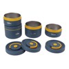 Bento Lunch Box Round with Lid Bag Leakage Proof Stainless
