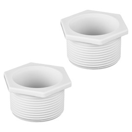 Gosknor 2pcs Universal Wall Fitting Connector Assembly Repair Valve for Polaris, Quick Disconnect Automatic Pool Cleaners Replacement Pool Jet Nozzles Pool Plugs Compatible with Polaris 180 280 380