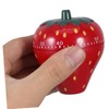 ULTECHNOVO 2pcs Cute Mechanical Kitchen Timer for Cooking Baking Strawberry