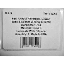 Annovi Reverberi  AR-2760270 O Ring  / R&S 1-12AR / Buna N 70