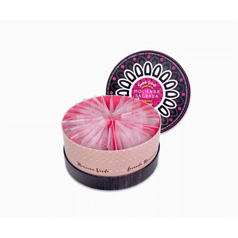 Molienda Sagrada, Caja de Té, Surtido 5 Variedades en Sachet