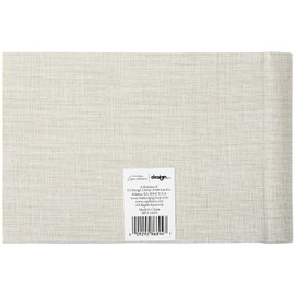 C.R. Gibson BP73-24591 Gender Neutral Welcome Baby Brag Book Photo Album for 4x6 Photos, 7.05" W x 4.6" H, Gray