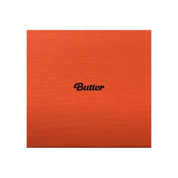 Big Hit Entertainment BTS Butter Album [Peaches Version] CD+Photobook+Lyric Cards+Instant Photo Card+Photo Stand+Photo Card+Message Card+Graphic Sticker+(Extra 6 Photocards+1 Double-Sided Photocard)