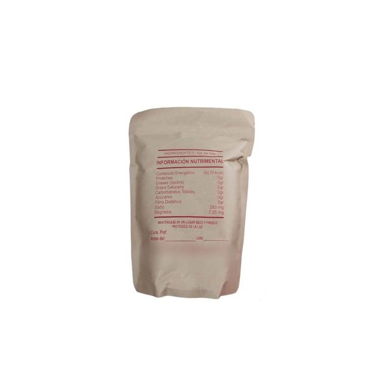 Flor De Sal Natural Artesanal Salineros Cuyutlán Colima 1kg