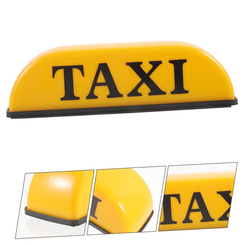 Operitacx Illuminated Sign Light for Taxi Led Car Sign Cab