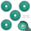 Indestructible Disc for Grinder, HONSNKS 4 Pack 4 Inch Upgraded