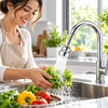 360 Degree Swivel Kitchen Faucet Aerator Adjustable Dual Mode Sprayer