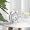 Yumyolk Classic Analogue Alarm Clock with Snooze Function, Vintage Quiet