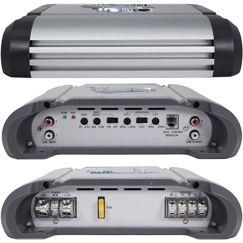 SoundXtreme Audio System ST1000.2 Stereo Car Amplifier - 2000 Watt