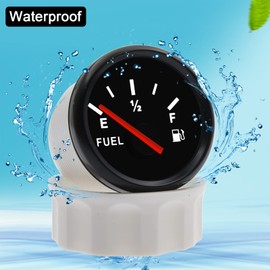 KAOLALI E-1/2-F LED Digital Fuel Level Indicator Range Meter 52mm 0-190 Ohm