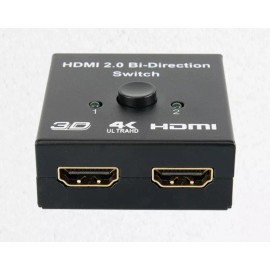 Unbranded HDMI 2.0 HDTV Switch Switcher Splitter Bi-Direction Hub HDCP 2x1 1x2 In Out 4K
