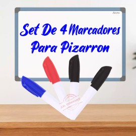 J.H. Company Plumon Mini Marcador Para Pizarron Blanco 2mm X 16 Pcs 12999