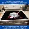 Stove Top Covers for Electric Stove, Extra Thick Natural Rubber