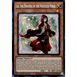 YU-GI-OH! Lo, The Prayers of The Voiceless Voice - PHNI-EN019 - Secret Rare - 1st Edition