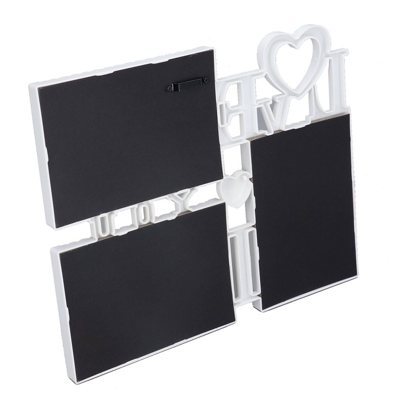 Modern Picture Frame 3 Hole Photo Frame Tabletop Decorative Photo