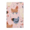 WELLDAY Cute Chickens and Flowers Crib Sheets for Boys and