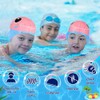 POPETPOP Gorro De Natacion Silicona Antideslizante, Gorra Impermeables para Niños