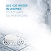 Vaporizador de ducha extra fuerte – Cristales de mentol, cristales