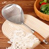 GLENDAVENY Skimmer Slotted Spoon, 304 Stainless Steel Spider Strainer Skimmer