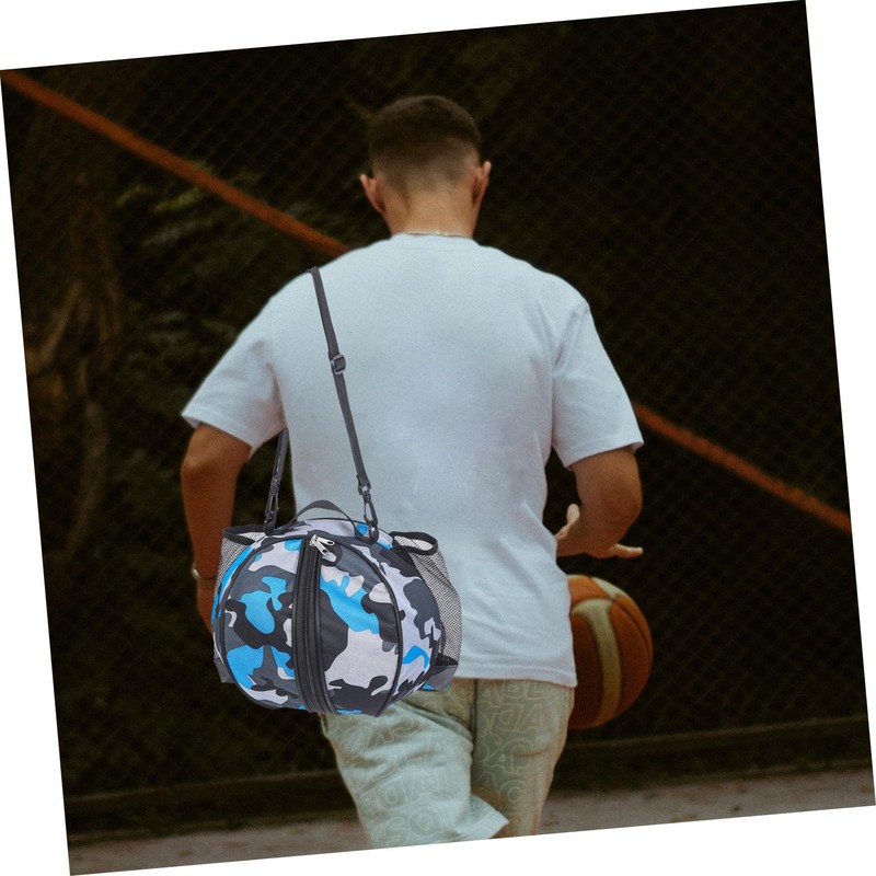 BESPORTBLE Basketball Bag Sports Backpack Drawstring Net Bag for Balls