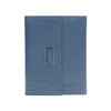 A5 Leather Notebook Cover Light Blue