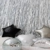 AILEXI 3 Pack 3ft*8ft Metallic Tinsel Curtains Foil Fringe Shimmer