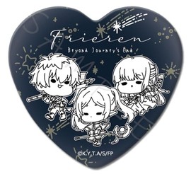 TV Anime "Funeral Freelen" [New Party] Heart Shaped Can Badge MF
