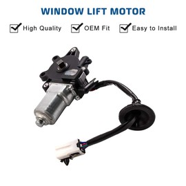 Window Lift Motor Front Left Driver Side Replacement for 2003-2009 Nissan 350Z 2003-2007 Infiniti G35 2 Door Coupe Model Replace Part # Motor 80731-CD00A 80731CD00A 742-511