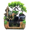 Headery Water Fountains Indoor Tabletop Rockery Fountain Desktop Waterfall Relaxation