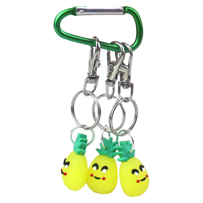 rainbowstar 3 Pack Med Clip Syringe Holder with Carabiner for