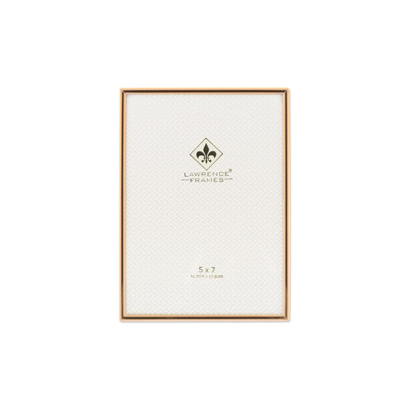 Lawrence Frames 5" W x 7" H Simply Gold Metal