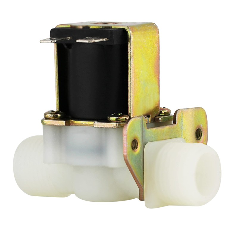 DIGITEN Water Flow Control LCD Display+1/2"Flow Sensor Meter+1/2"Solenoid Valve+12V power