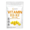 Vitamina K2 100mcg + D3 5000iu 300 Capsulas Eg Dd105