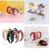 Jindizi Acrylic Headband Holder Organizer,Clear Hair Band Ear Display Stand
