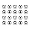 sourcing map Precision Balls 7 mm Solid Chrome Steel G10
