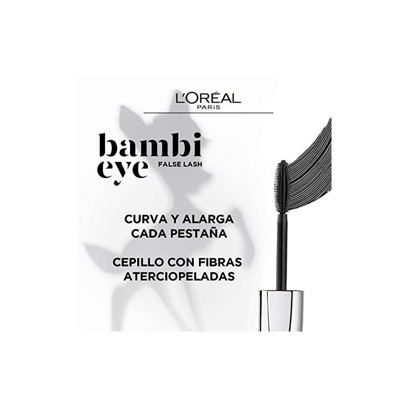 LOréal Paris Mascara de pestañas lavable False Lash Bambi Extra