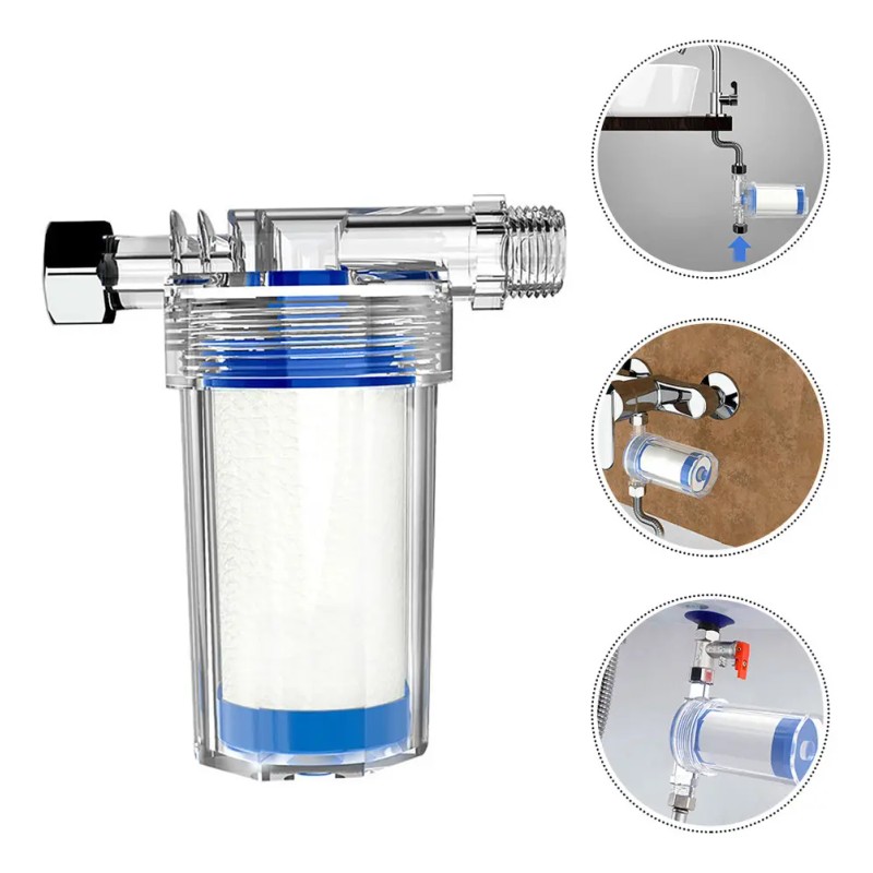 Filtro Descalcificador Agua Ducha Doméstico