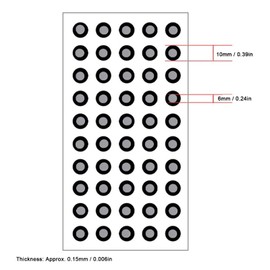 3D Scanning Markers, 1000 Pcs 6.0 Mm Magnetic Positioning Targets, Tracking Dots Reference Point Markers Reflection Markers for 3D Scanner and Optical Trackers